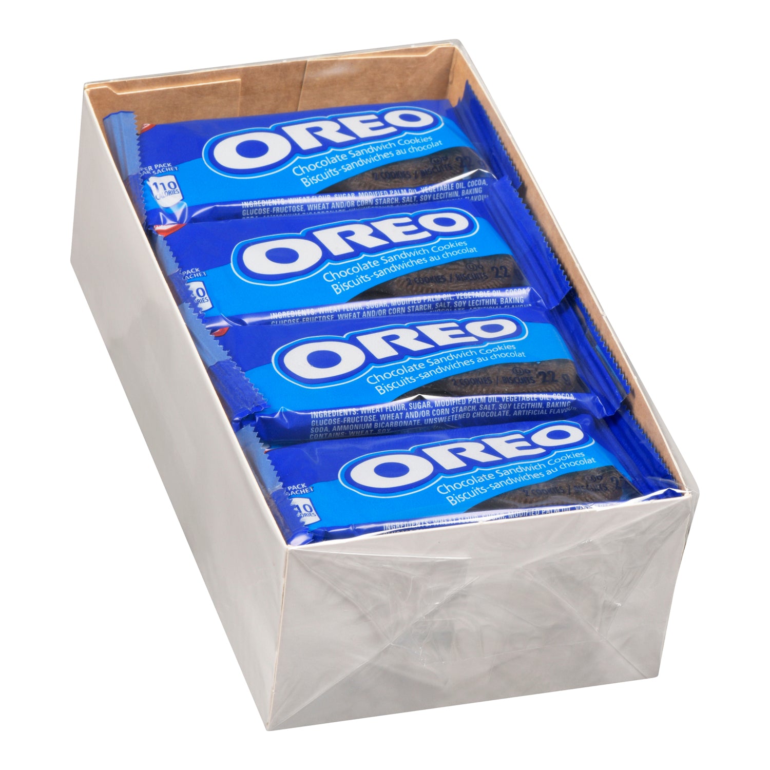 Cookie Chocolate Oreo Single Serve 2 Pack - 100 x 22 g - Christie