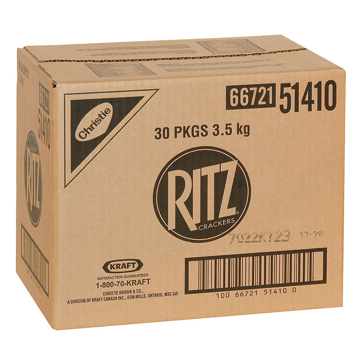 Cracker Ritz Bulk - 1 x 3.5 kg - Christie - Restaurant and Foodservice Ingredients - Canadian Distribution