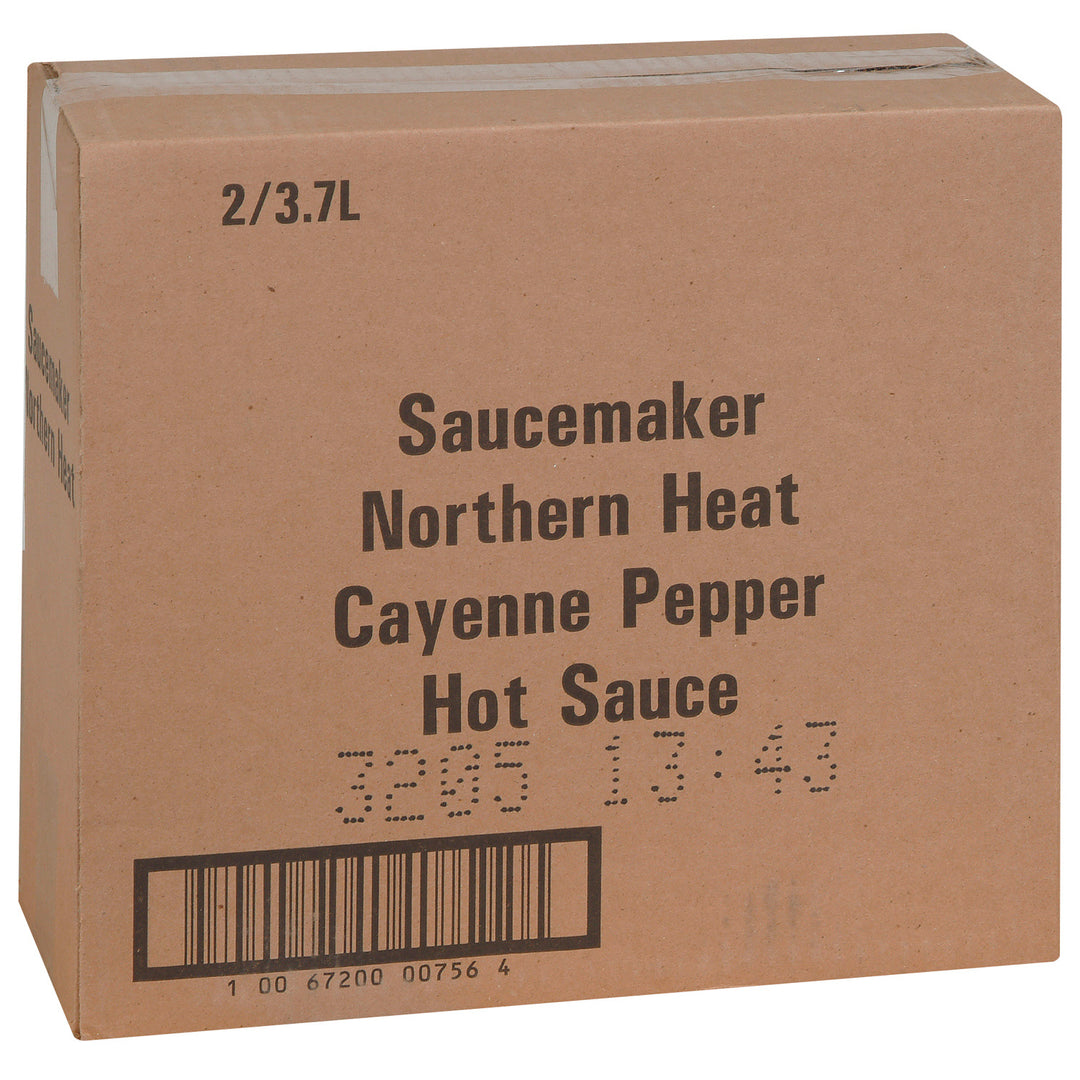 Sauce Cayenne Hot Northern Heat - 2 x 3.7 Lr - Saucemaker - Restaurant and Foodservice Ingredients - Canadian Distribution