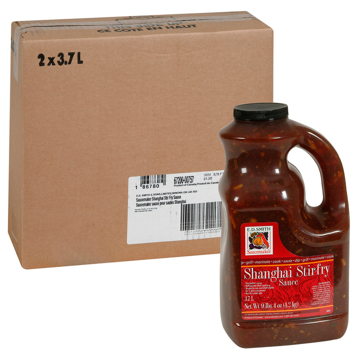 Sauce Stir-Fry Shanghai - 2 x 3.7 L - Saucemaker - Restaurant and Foodservice Ingredients - Canadian Distribution