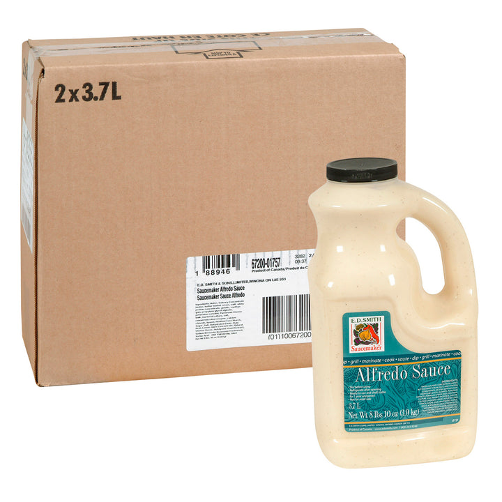 Sauce Alfredo - 2 x 3.7 L - Saucemaker - Restaurant and Foodservice Ingredients - Canadian Distribution