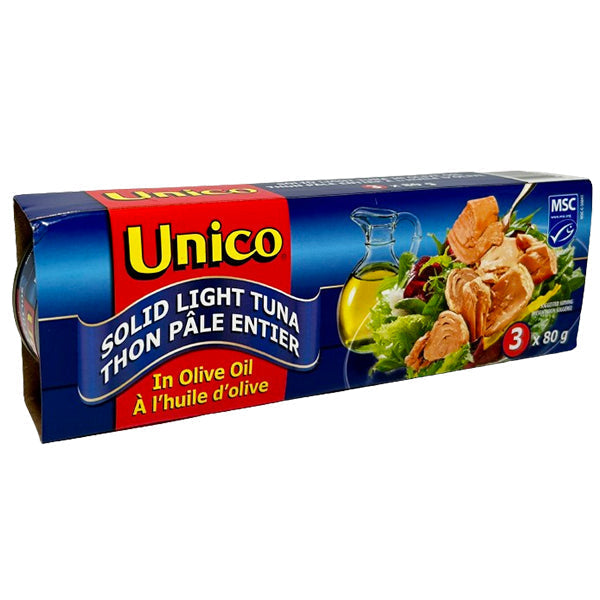 UNICO - OLIVE OIL TUNA 16x3x80GR