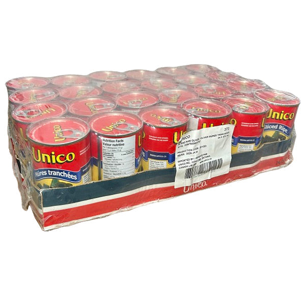 UNICO - SLICED BLACK OLIVES 24x375ML