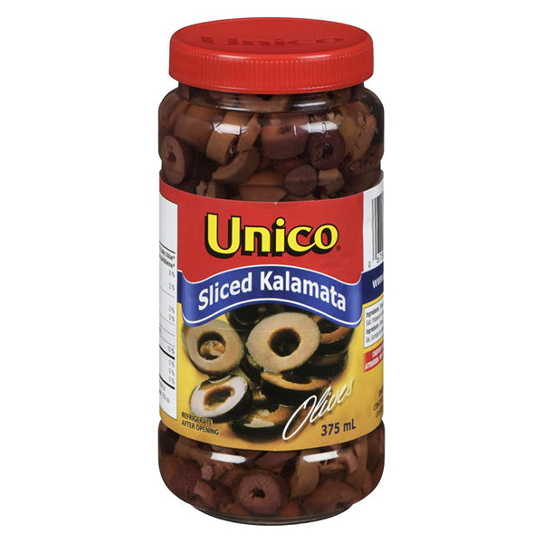 UNICO - SLICED KALAMATA OLIVES 12x375 ML