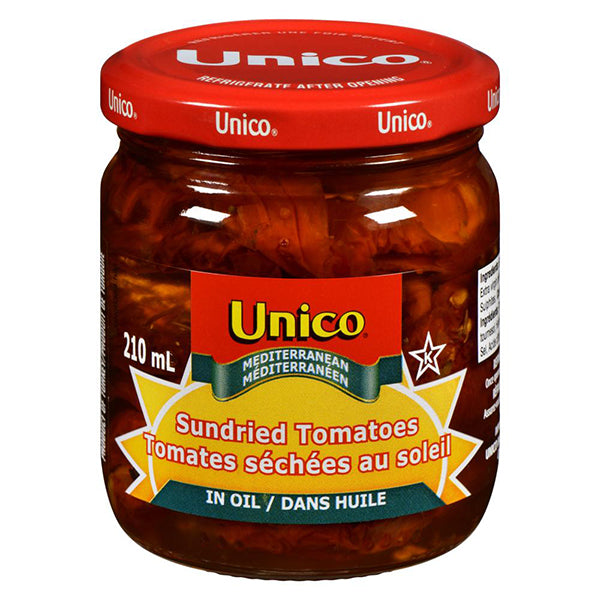 UNICO - WHOLE SUNDRIED TOMATOES 12x210 ML