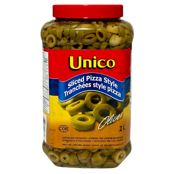 UNICO - PIZZA STYLE OLIVES 6x2 LT