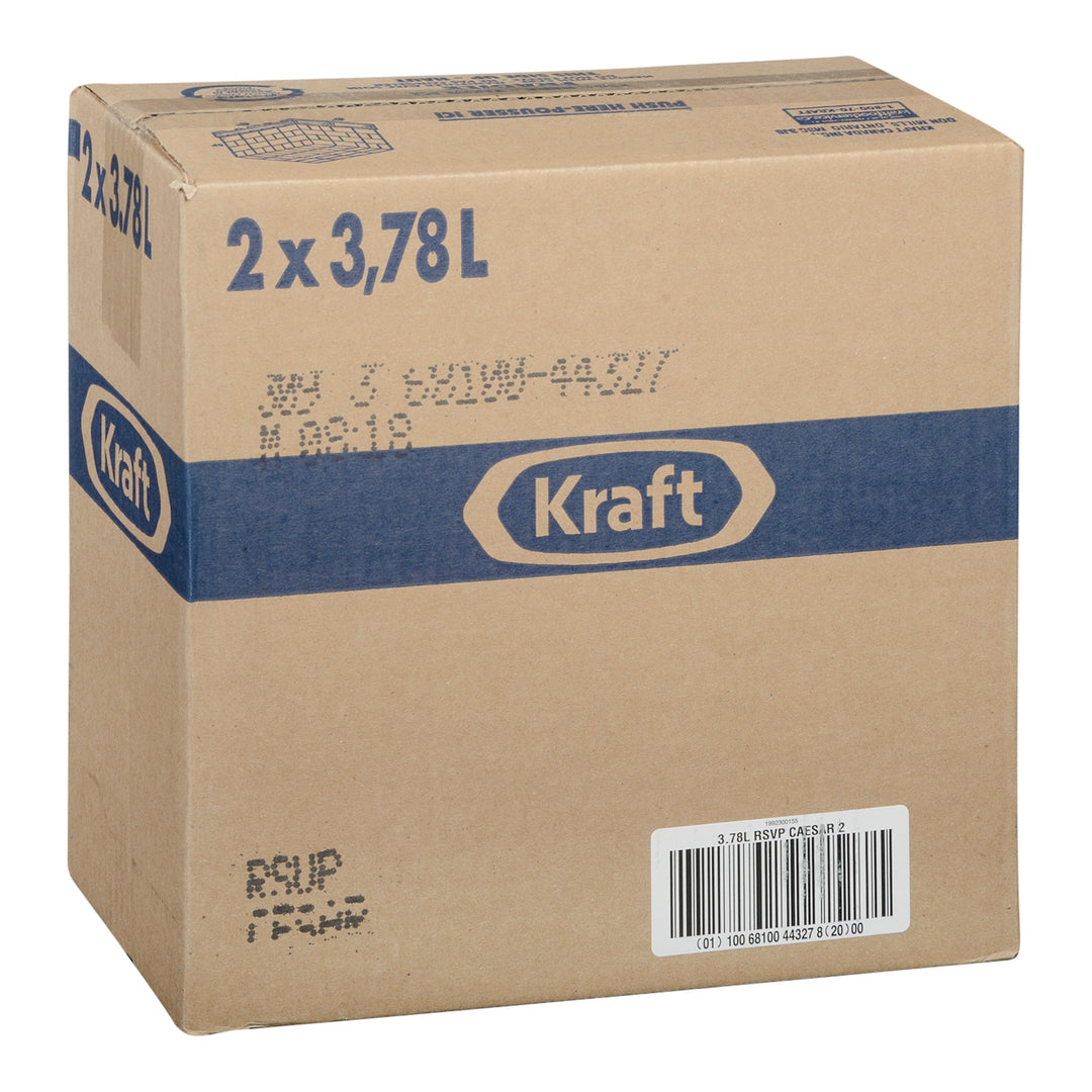 Dressing Caesar RSVP - 2 x 3.78 L - Kraft - Restaurant and Foodservice Ingredients - Canadian Distribution