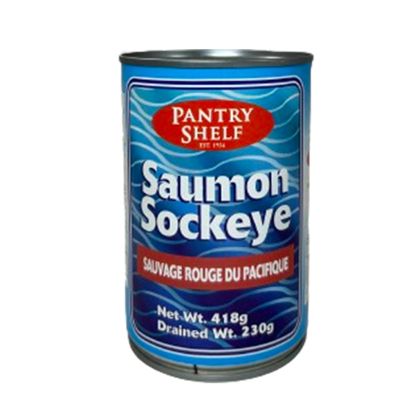 PANTRY SHELF - SALMON SOCKEYE 24x418 GR