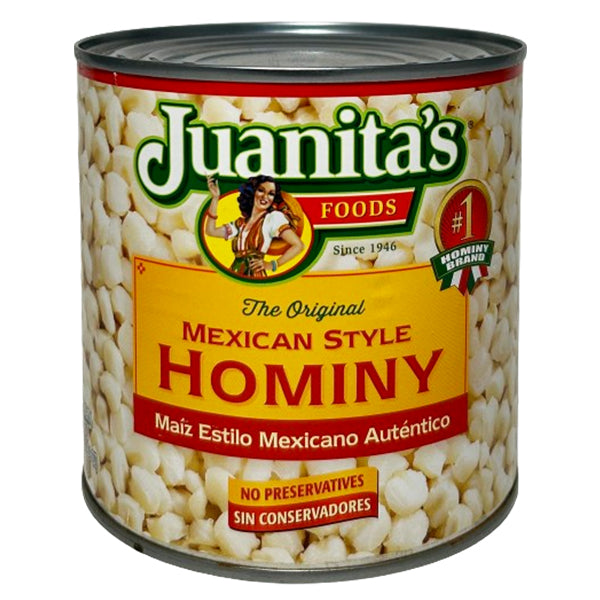 JUANITAS - MEXICAN HOMINY 12x709 GR