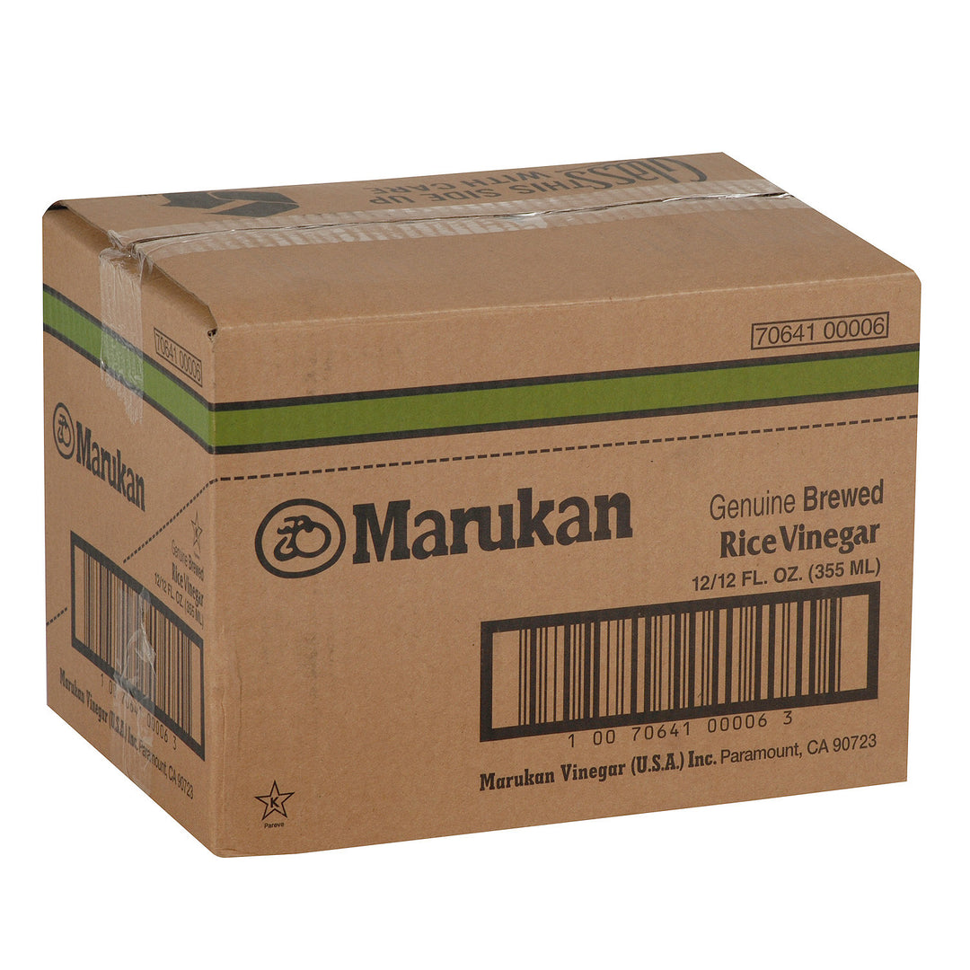 Vinegar Rice Brewed Genuine - 12 x 355 mL - Marukian - Restaurant and Foodservice Ingredients - Canadian Distribution