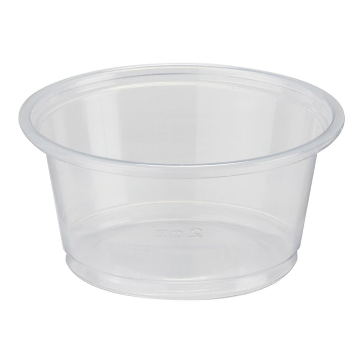 Cup Portion Plastic 2 oz. Clear - 12 x 200 count - Dixie - Packaging and Accessories - Restaurant Supplies and Equipment - Canadian Distribution