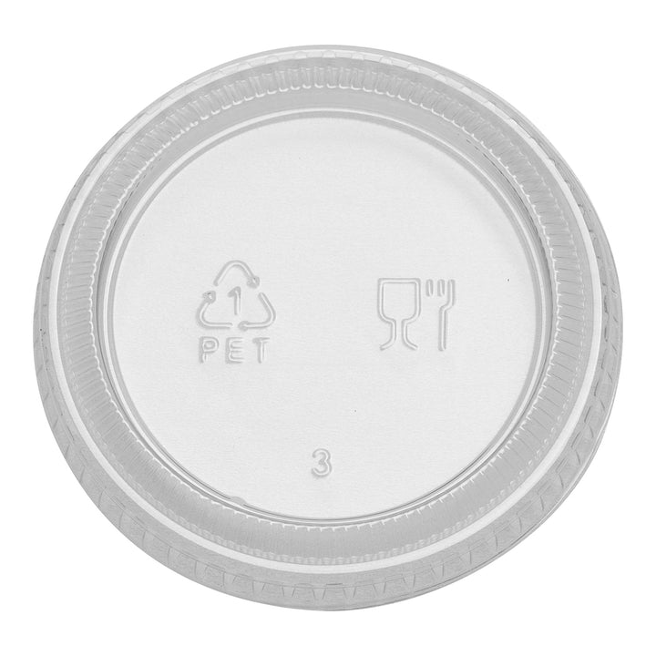 Lid Plastic For 1.5/2 oz. Portion - 24 x 100 count - Dixie - Packaging and Accessories - Restaurant Supplies and Equipment - Canadian Distribution