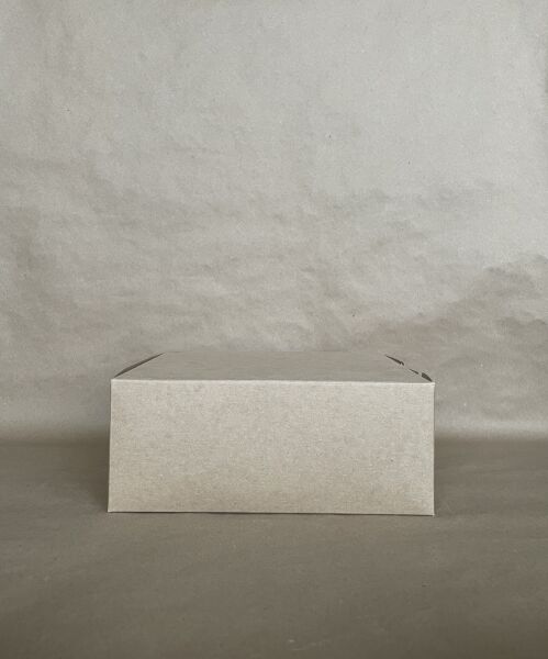 Kraft Box 10" x 10" x 4"  100 per bundle - Disposable Take Away Food Packaging - Canadian Distribution