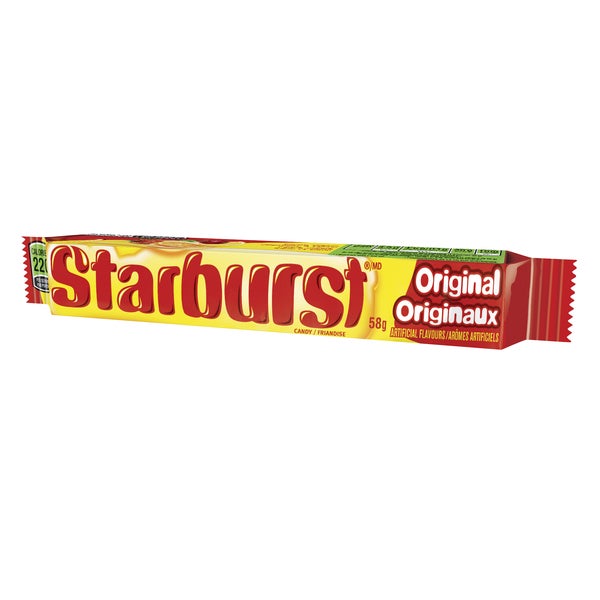 Original Fruit Candy - 144 × 58 g - Starburst - Canadian Distribution