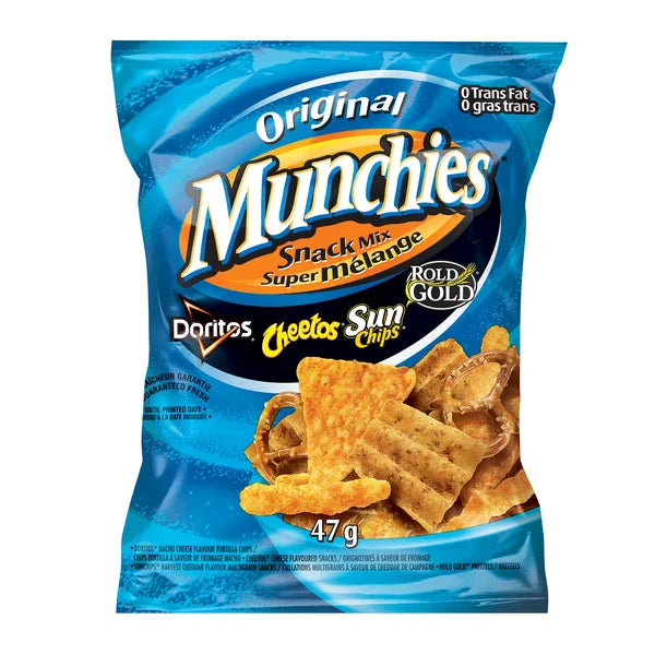 Original Snack Mix - 160 × 47 g - Munchies - Canadian Distribution