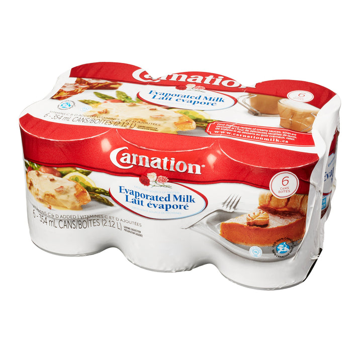 Carnation Evaporated Milk - 24 × 354 mL - Grocery and Food Items - Canadian Distribution