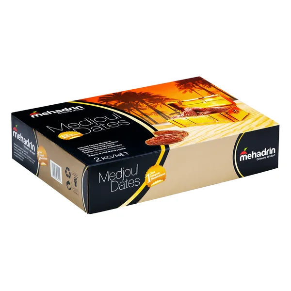 Dattes - 4 paquets de 2 kg - Dattes Medjool - Distribution canadienne - Livraison gratuite au Canada pour les commandes de plus de 199 $ CA