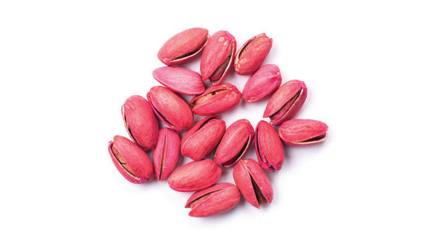 Roasted Salted Red Pistachios - 25 Lbs Box - Canadian Distribution - Ships Free Within Canada on Orders Above CAD $199