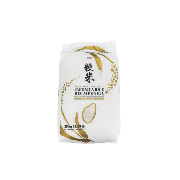 Ran Foods Japonica Sushi Rice - 4 x 20 kg - Grocery and Food Items - Canadian Distribution