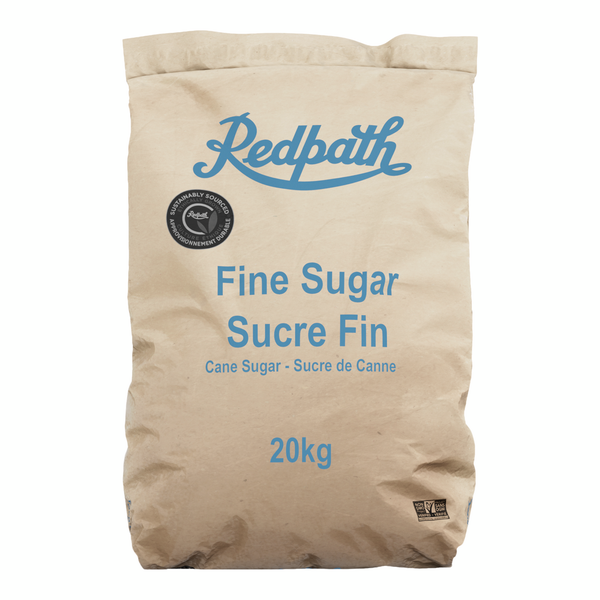 Redpath Fine Sugar - 4 x 20 kg - Grocery and Food Items - Canadian Distribution