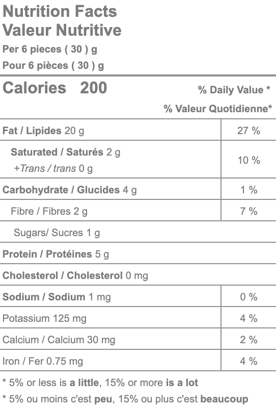 Noix de Chine (1/2 et morceaux) - 10 kg (22,05 lb) - Distribution canadienne - Livraison gratuite au Canada pour les commandes de plus de 199 $ CA