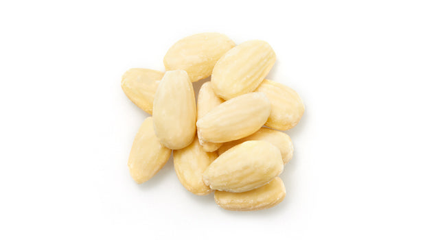 Blanched Whole Almonds - 25 Lbs Box - Canadian Distribution - Ships Free Within Canada on Orders Above CAD $199