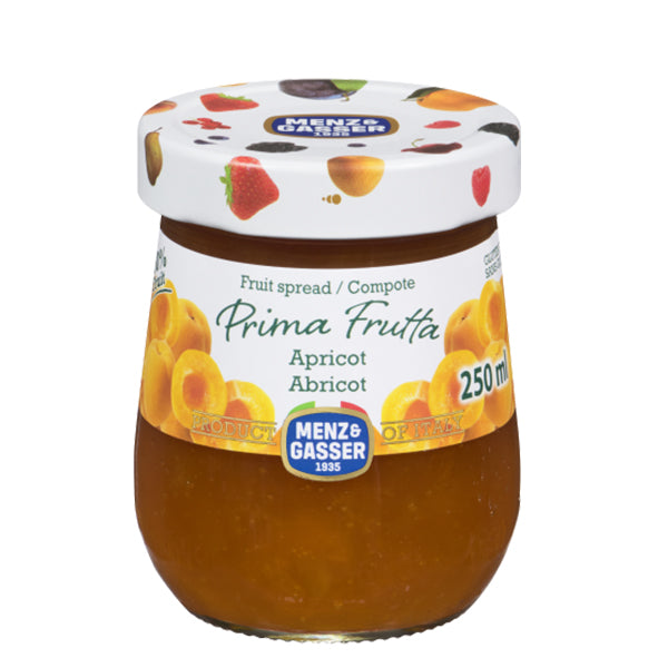 MENZ & GASSER - APRICOT FRUIT SPREAD 12x250 GR