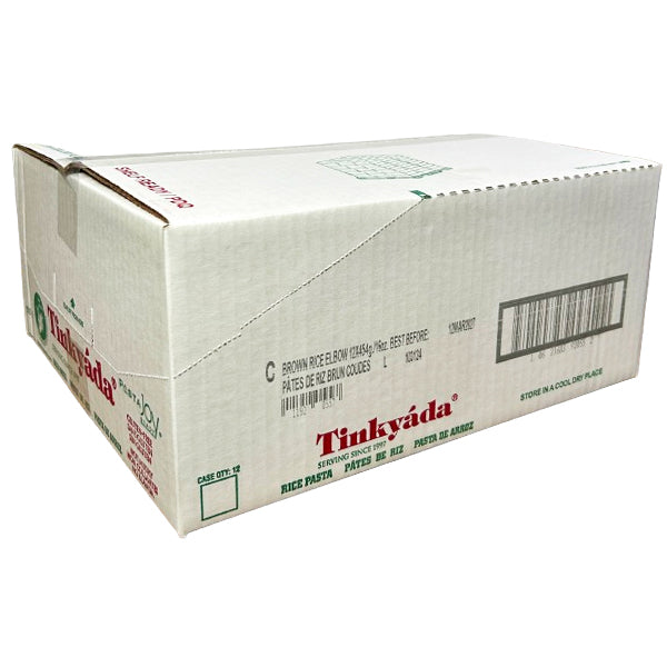 TINKYADA - BROWN RICE ELBOWS 12x454 GR