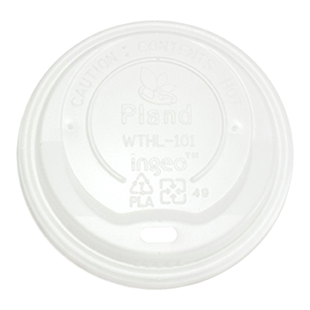 Lid Plastic For 10-20 oz. Hot Cups - 1 x 500 count - Galligreen - Packaging and Accessories - Restaurant Supplies and Equipment - Canadian Distribution