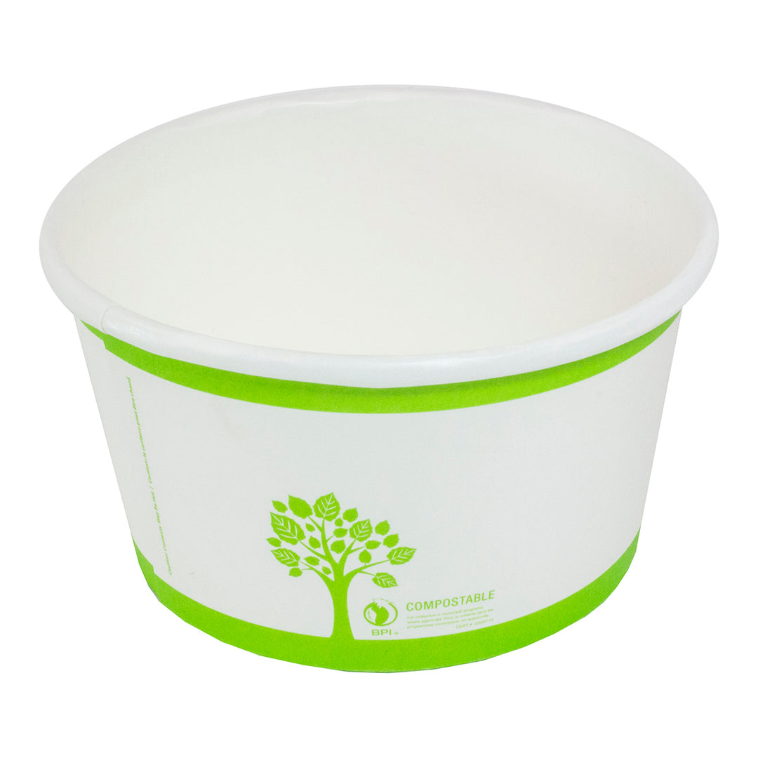 Bowl Paper Soup 12 oz. Tree Design - 500 x 12 oz - Galligreen - Packaging and Accessories - Restaurant Supplies and Equipment - Canadian Distribution