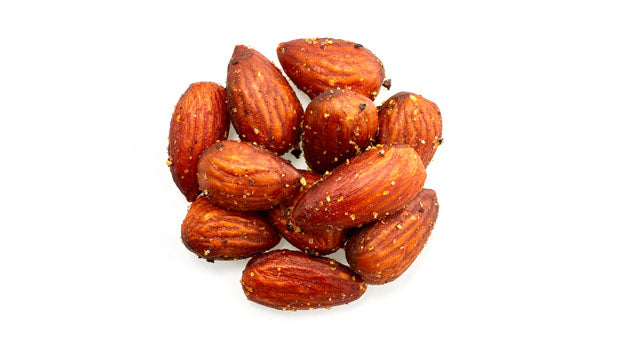 Lemon Pepper Almonds - 25 Lbs Box - Canadian Distribution - Ships Free Within Canada on Orders Above CAD $199