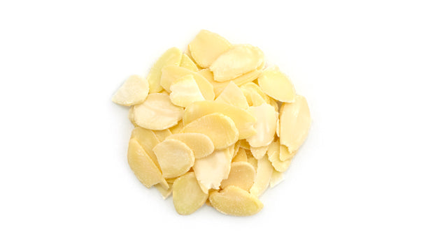 Blanched Sliced Almonds (Ex.Thin) - 25 Lbs Box - Canadian Distribution - Ships Free Within Canada on Orders Above CAD $199