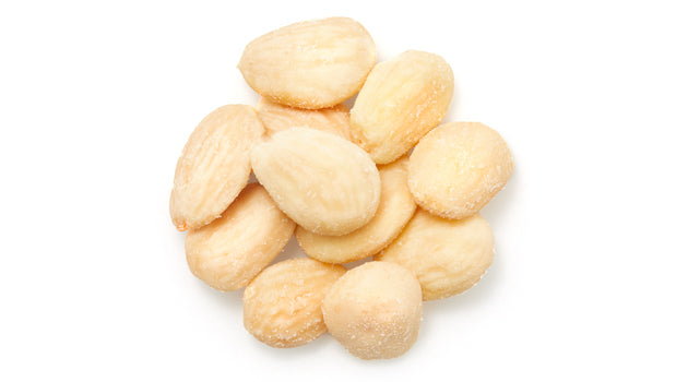 Roasted Sea Salt Blanched Marcona Almonds - 25 Lbs Box - Canadian Distribution - Ships Free Within Canada on Orders Above CAD $199