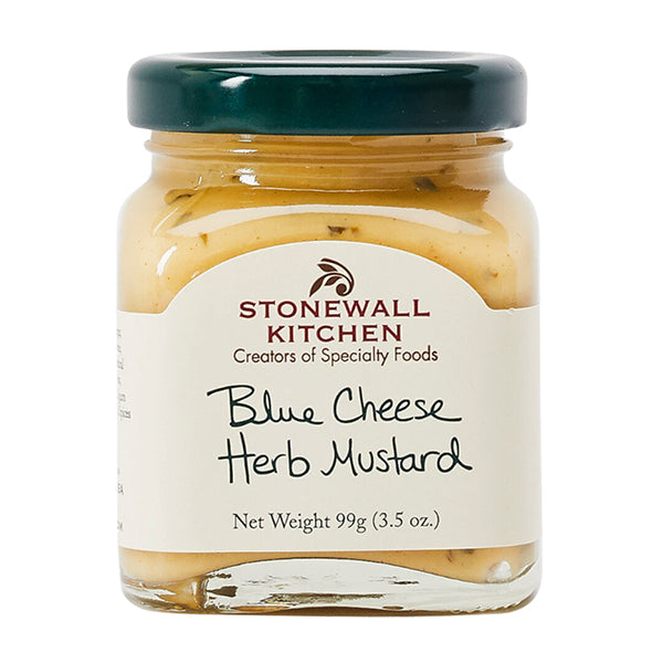 STONEWALL KITCHEN - BLUE CHEESE HERB MINI MUSTARD 24x3.5 OZ