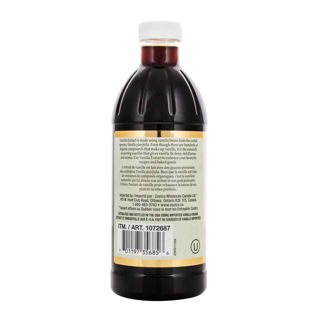 Pure Vanilla Extract - 4 x 473 mL - Grocery and Food Items - Canadian Distribution - Ships Free Within Canada on Orders Above CAD $199