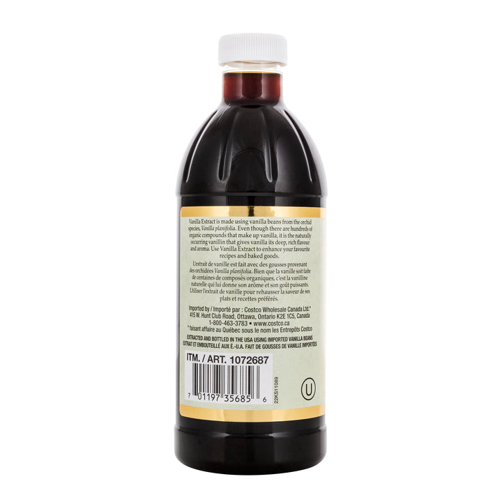Pure Vanilla Extract - 4 x 473 mL - Grocery and Food Items - Canadian Distribution - Ships Free Within Canada on Orders Above CAD $199