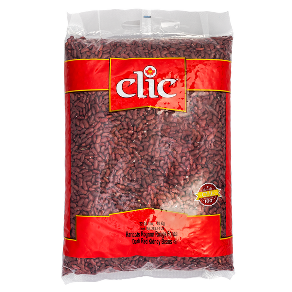 Clic Dark Red Kidney Beans - 4 x 10 kg - Grocery and Food Items - Canadian Distribution