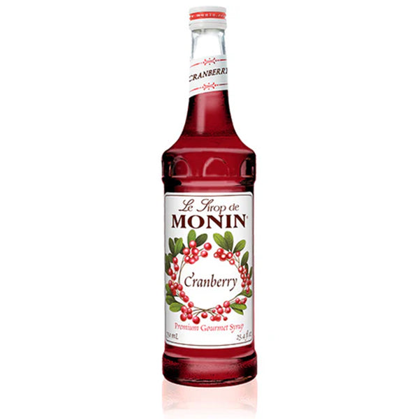 MONIN - CRANBERRY SYRUP 12x750 ML