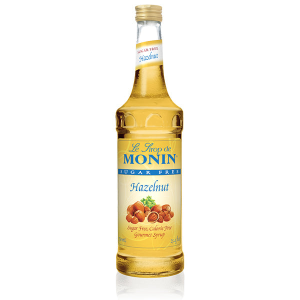 MONIN - SUGAR FREE HAZELNUT SYRUP 12x750 ML