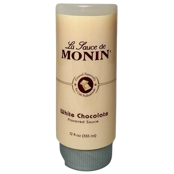 White Chocolate Sauce - Monin Canada - 6 x 12 oz