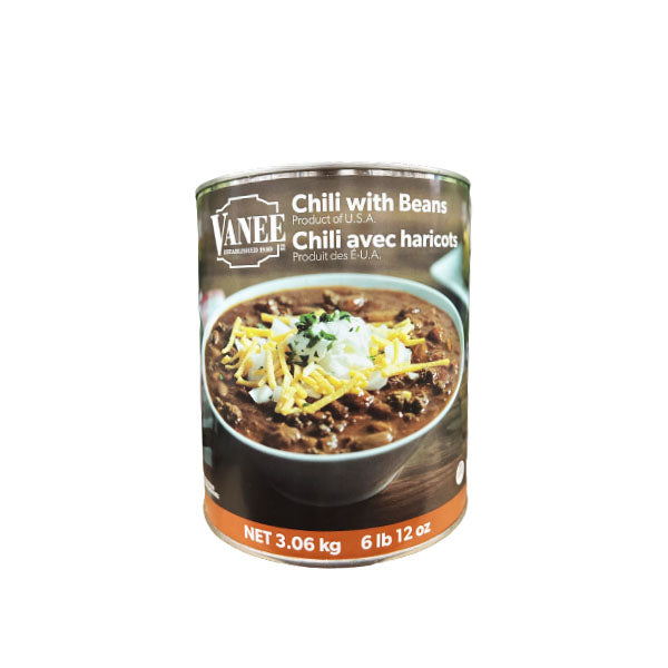 VANEE - CHILI WITH BEANS 6x6 LB