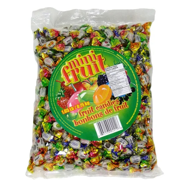Mini Fruit Candies - 4 x 750 g - Imperial - Canadian Distribution