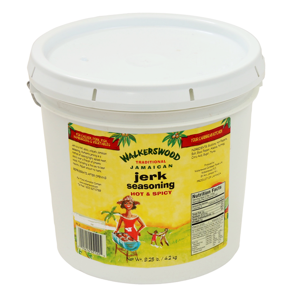 Walkerswood Traditional Jamaican Hot and Spicy Jerk Seasoning - 4 x 4.2 kg - Grocery and Food Items - Canadian Distribution