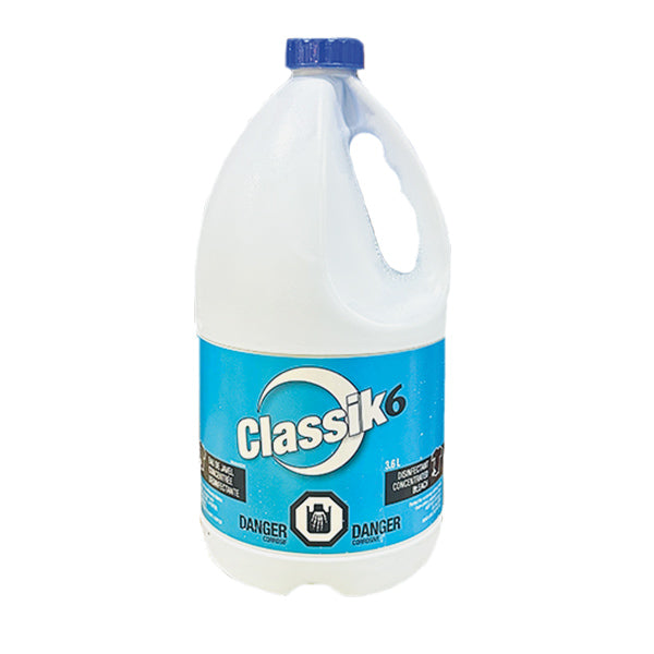 Classik - 6% Bleach 6X3.6 Lt - Canadian Distribution