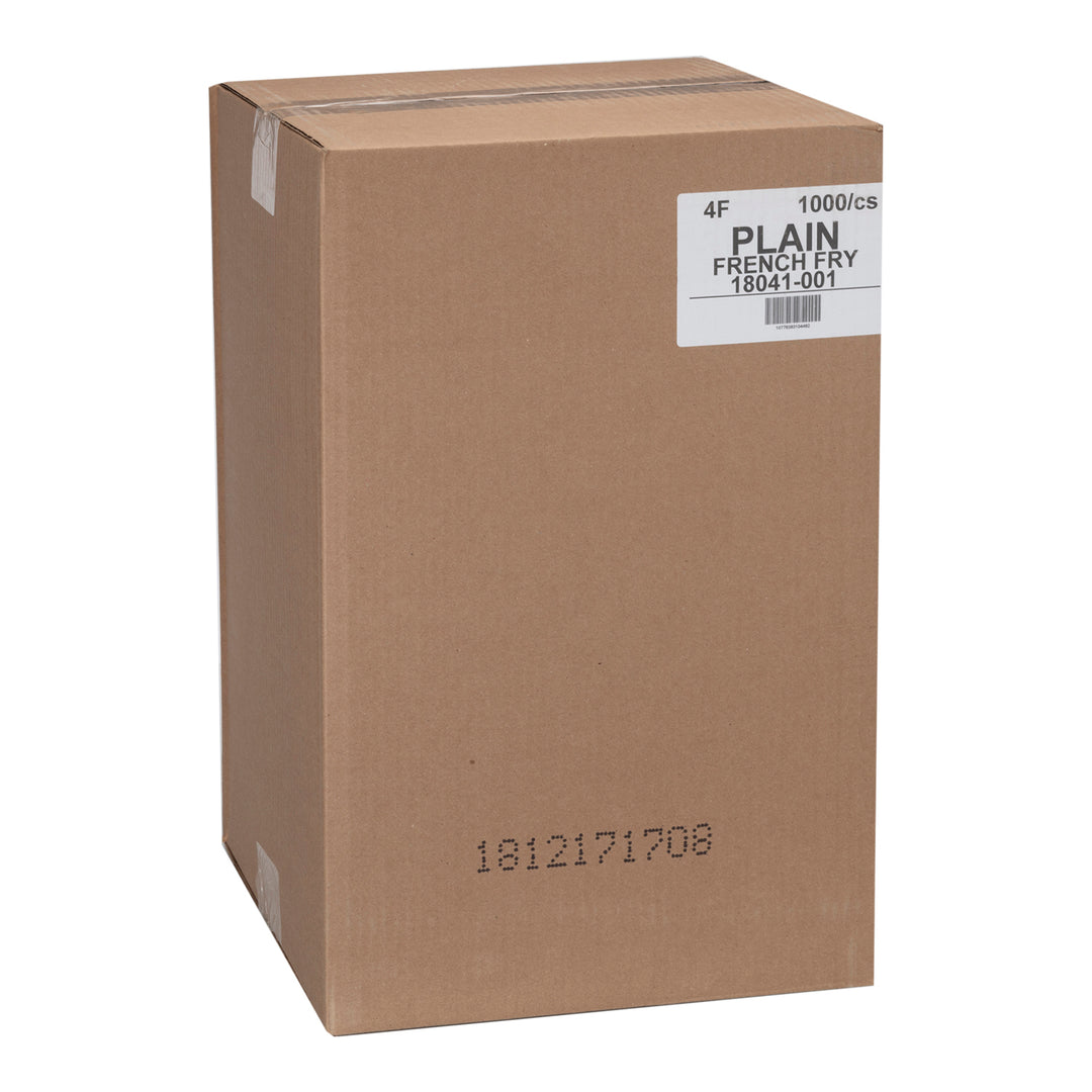 Container Food French Fry Plain Small - 1 x 1000 count - Dover - Packaging and Accessories - Restaurant Supplies and Equipment - Canadian Distribution