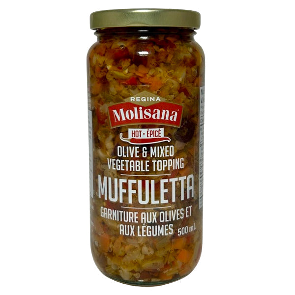 REGINA MOLISANA - HOT MUFFULETTA TOPPING 12x500 ML