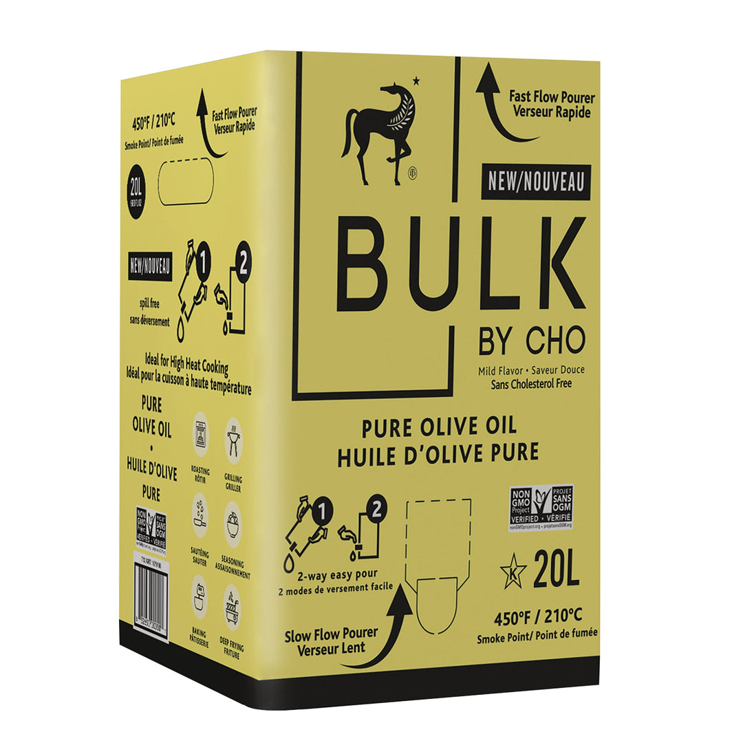 Bulk by CHO Bag-in-Box Tunisian Olive Oil - 2 x 20 L - Grocery and Food Items - Canadian Distribution