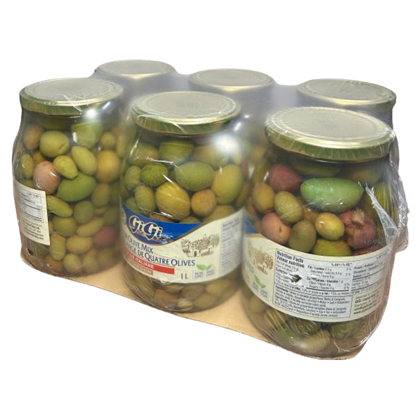 GIGI - FOUR MIX OLIVES 6x1 LT