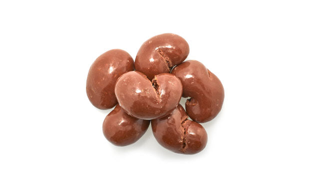 Milk Chocolate Covered Cashews - 26.5 Lbs Box - Canadian Distribution - Ships Free Within Canada on Orders Above CAD $199