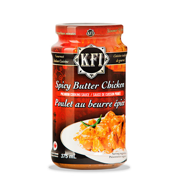 KFI - BUTTER CHICKEN SAUCE SPICY 12x375 ML